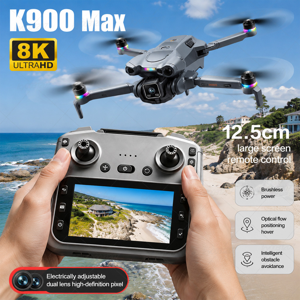 Eachine Drone E58 - Nuovo Drone FPV K900 Max 8K
