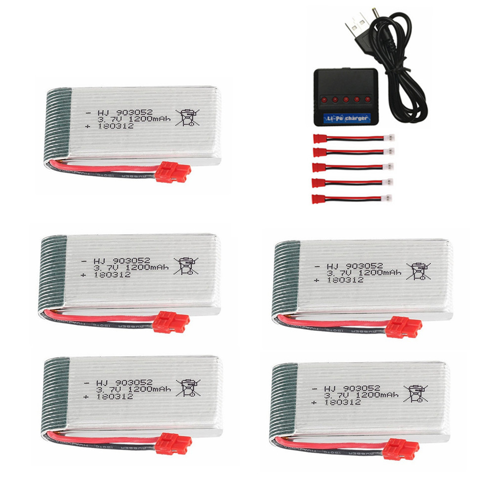 Batteria lipo 3.7V 1200mAh 903 - Drone Battery Charger recensione e prezzo