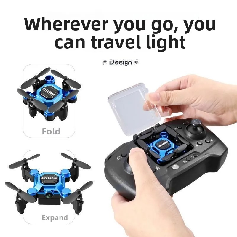 Mini Drone Pieghevole Anti-Zan - Drone Remote Controller Lanyard recensione e prezzo